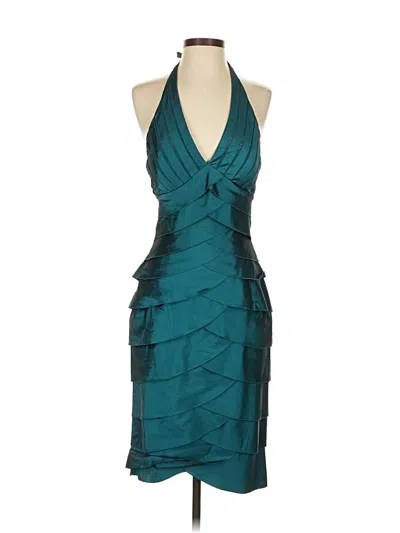 Pre-owned Caché Cocktail Dress In Blue