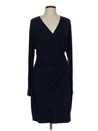 Pre-owned Caché Cocktail Dress In Blue