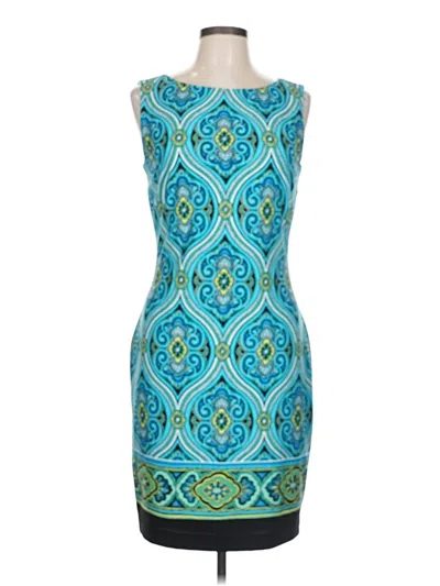 Pre-owned Caché Cocktail Dress In Blue