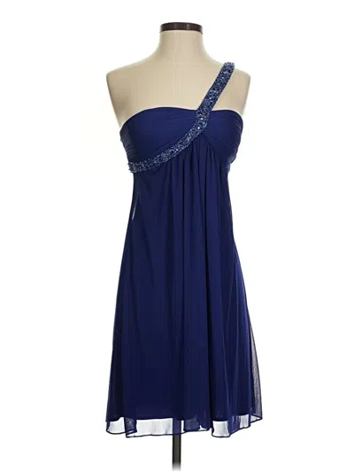 Pre-owned Caché Cocktail Dress In Blue