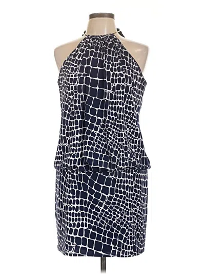 Pre-owned Caché Cocktail Dress In Blue
