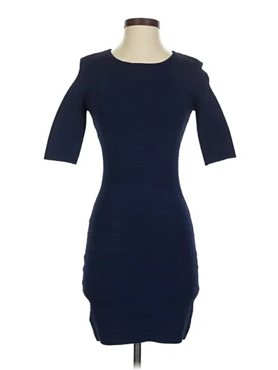 Pre-owned Caché Cocktail Dress In Blue