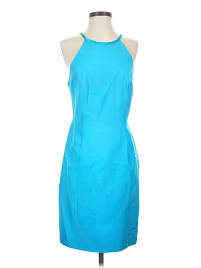 Pre-owned Caché Cocktail Dress In Blue
