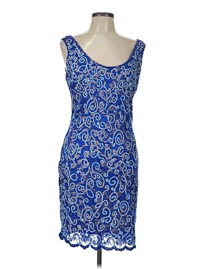 Pre-owned Caché Cocktail Dress In Blue