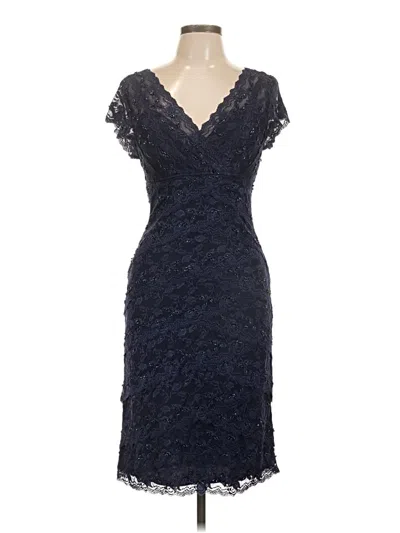 Pre-owned Caché Cocktail Dress In Blue