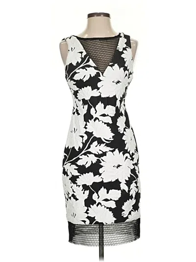 Pre-owned Caché Cocktail Dress In Gray