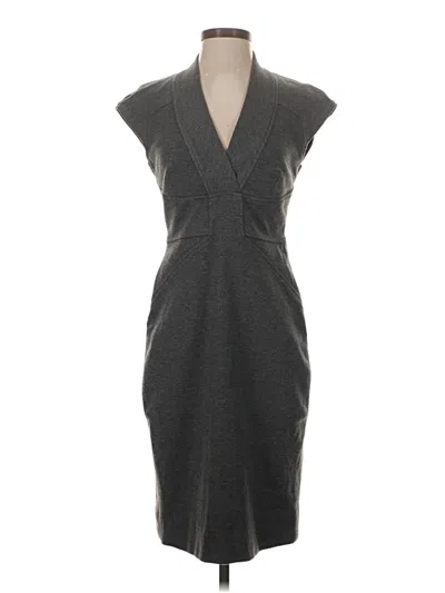 Pre-owned Caché Cocktail Dress In Gray