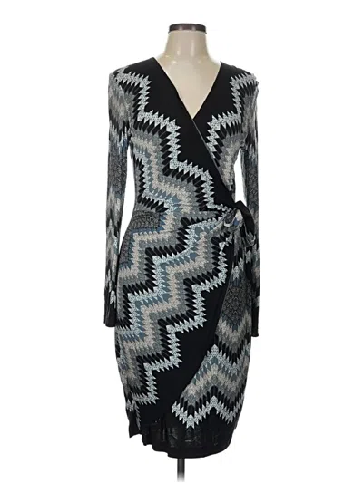 Pre-owned Caché Cocktail Dress In Gray