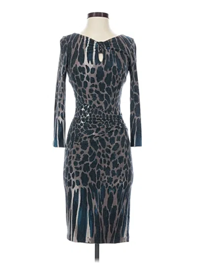Pre-owned Caché Cocktail Dress In Gray