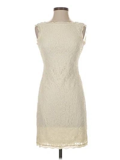 Pre-owned Caché Cocktail Dress In Ivory