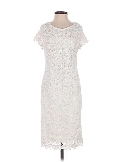 Pre-owned Caché Cocktail Dress In Ivory