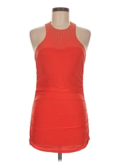 Pre-owned Caché Cocktail Dress In Orange