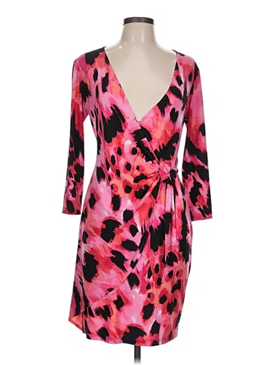 Pre-owned Caché Cocktail Dress In Pink