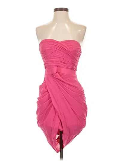 Pre-owned Caché Cocktail Dress In Pink