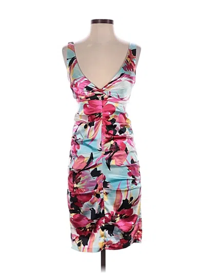 Pre-owned Caché Cocktail Dress In Pink