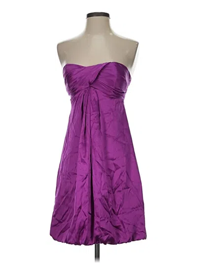 Pre-owned Caché Cocktail Dress In Purple