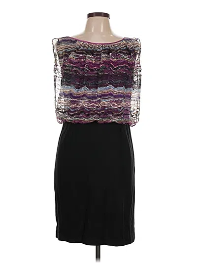 Pre-owned Caché Cocktail Dress In Purple