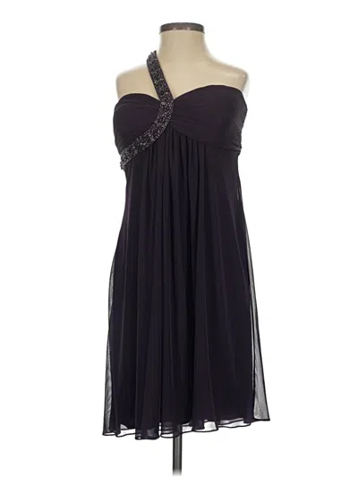 Pre-owned Caché Cocktail Dress In Purple