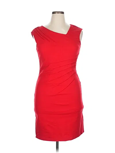 Pre-owned Caché Cocktail Dress In Red