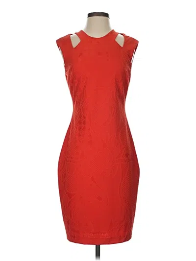 Pre-owned Caché Cocktail Dress In Red