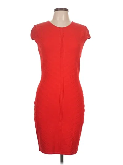 Pre-owned Caché Cocktail Dress In Red
