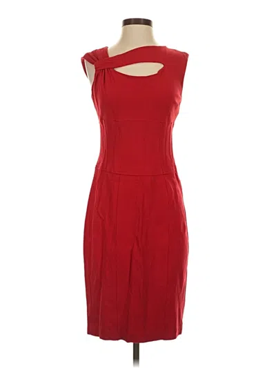 Pre-owned Caché Cocktail Dress In Red