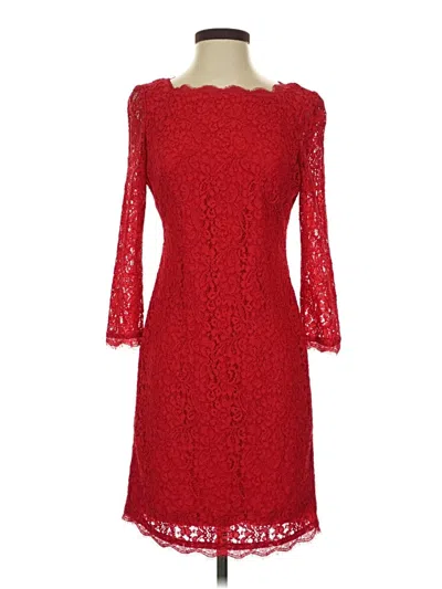 Pre-owned Caché Cocktail Dress In Red