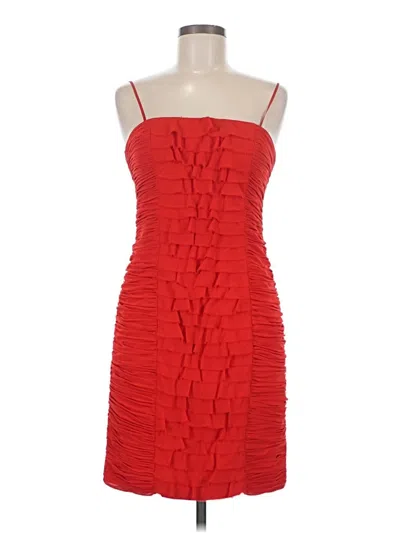 Pre-owned Caché Cocktail Dress In Red