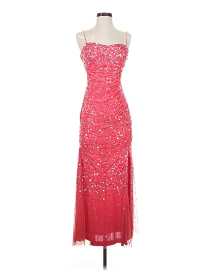 Pre-owned Caché Cocktail Dress In Red