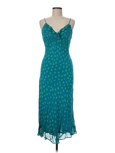 Pre-owned Caché Cocktail Dress In Teal