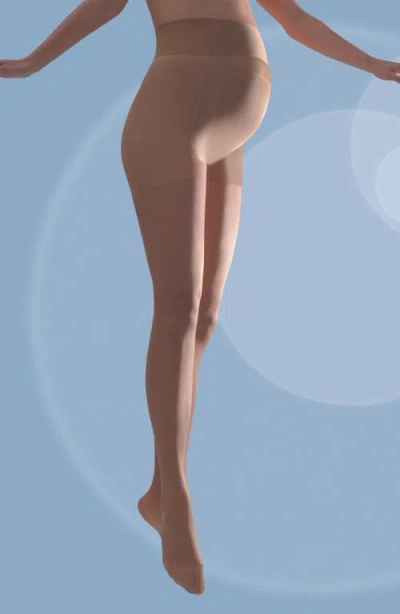 Cache Coeur Activ' Light Maternity Tights In Brown