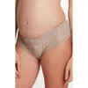 Cache Coeur Bliss Maternity Shorty In Neutral