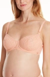 Cache Coeur Bliss Pregnancy And Nursing Bra In Orange
