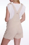 Cache Coeur Eloise Dungaree Maternity Short Overalls In Natural
