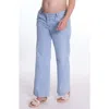 Cache Coeur Kelly Wide Leg Maternity And Post Partum Jeans In Blue