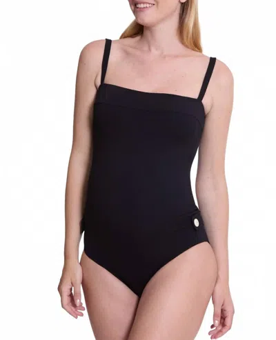 Cache Coeur Lara Maternity Swimsuit In Black