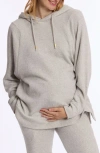 Cache Coeur Maternity And Nursing Hoodie In Gray