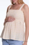 Cache Coeur Maternity And Nursing Top Ambre In Pink