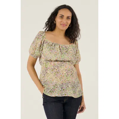 Cache Coeur Maternity And Nursing Top Joy In Multi