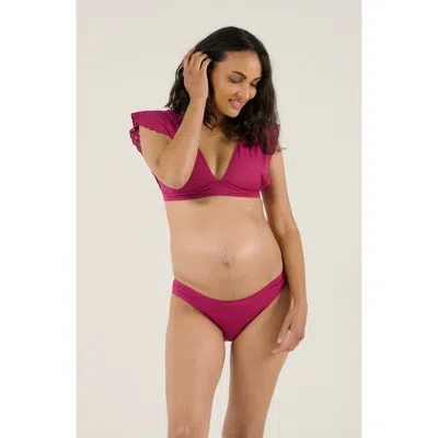 Cache Coeur Maternity Bikini Bloom In Pink