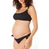 Cache Coeur Maternity Bikini Porto Vecchio In Black