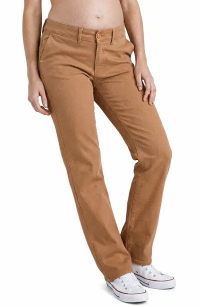 Cache Coeur Maternity Pants Regular Fit Isae In Brown