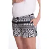 Cache Coeur Maternity Shorts Bali In Animal Print