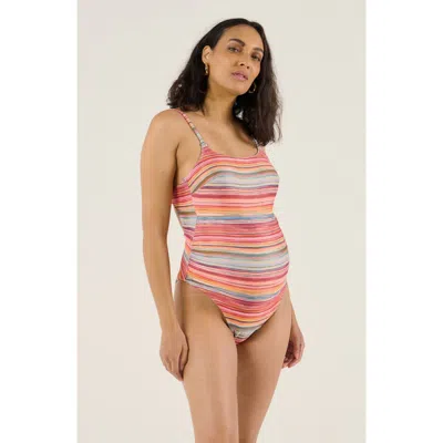 Cache Coeur Maternity Swimsuit Olinda In Multi