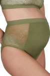 Cache Coeur Maxi Maternity Panties Dahlia In Multi