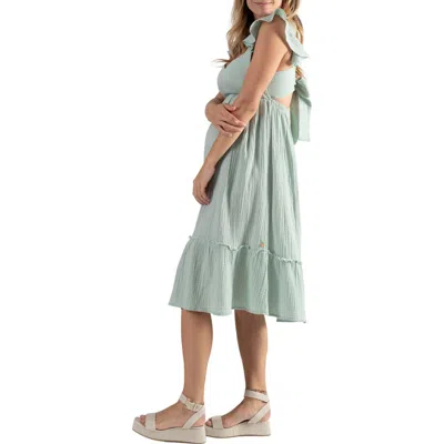 Cache Coeur Melody Maternity And Nursing Dress In Pattern