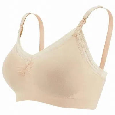 Cache Coeur Milk Maternity + Nursing Seamless Bra In Blush In Neutral