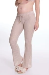 Cache Coeur Milos Maternity Beachwear Pants In Purple
