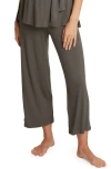 Cache Coeur Origin Wide Leg Maternity Pants In Khaki