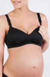 Cache Coeur Serena Maternity And Nursing Bra In Black